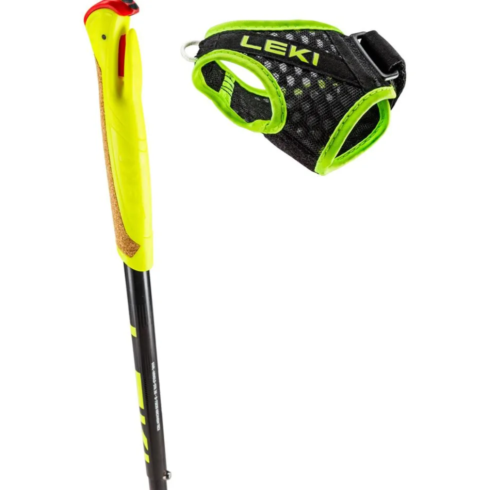 Bastoncini Leki Evotrail Fx.One Ta Black Dark Anthracite Neon Yellow