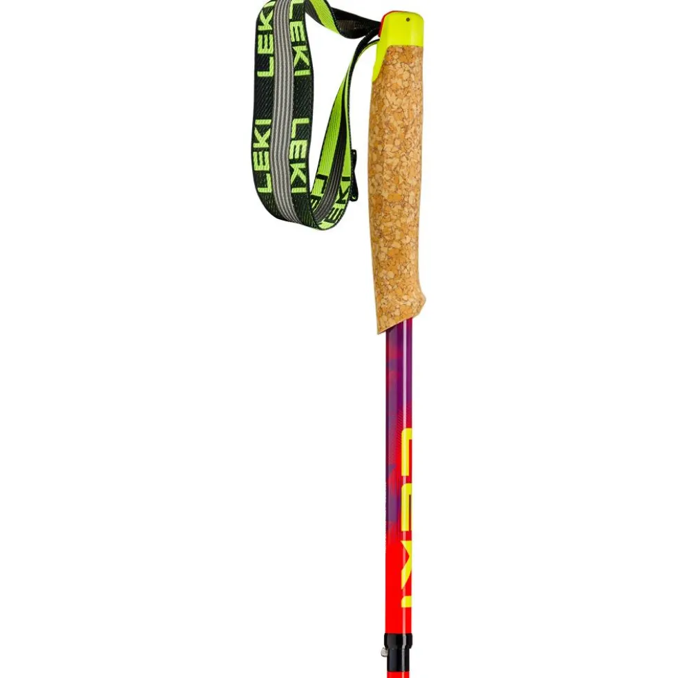 Bastoncini Leki Neotrail Pro Fx.One Superlite Bright Red Violet Neon Yellow