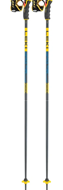 Bastoncini Leki Spitfire 3D Denimblue Aegeanblue Mustardye