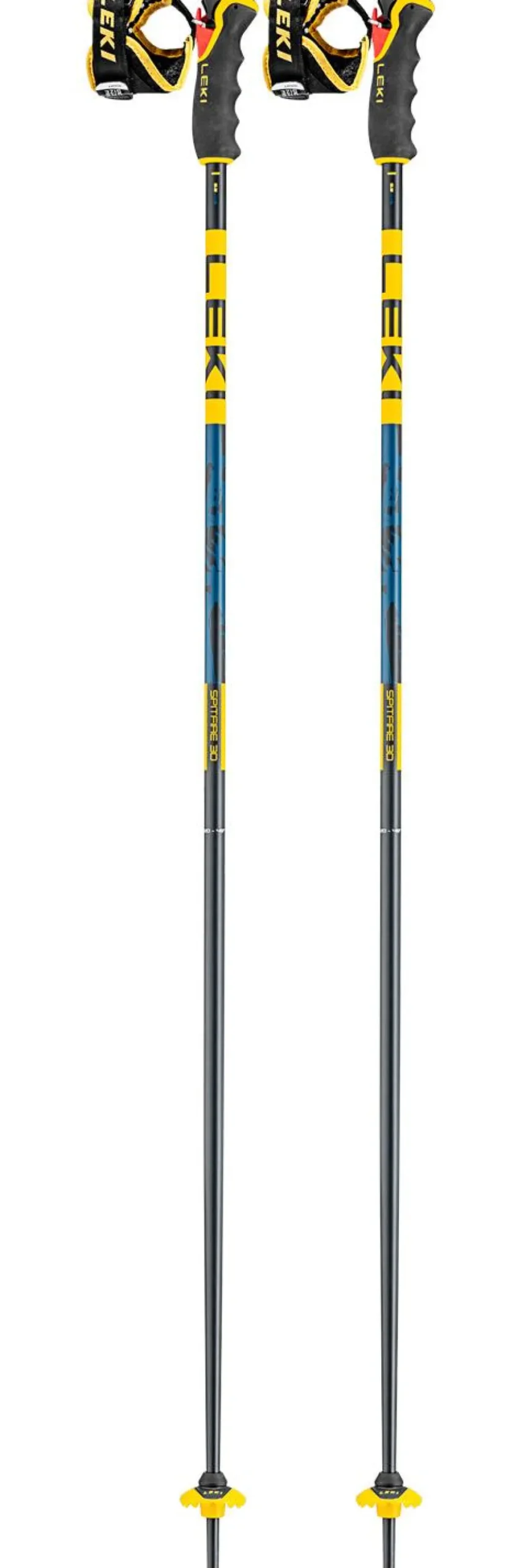 Bastoncini Leki Spitfire 3D Denimblue Aegeanblue Mustardye