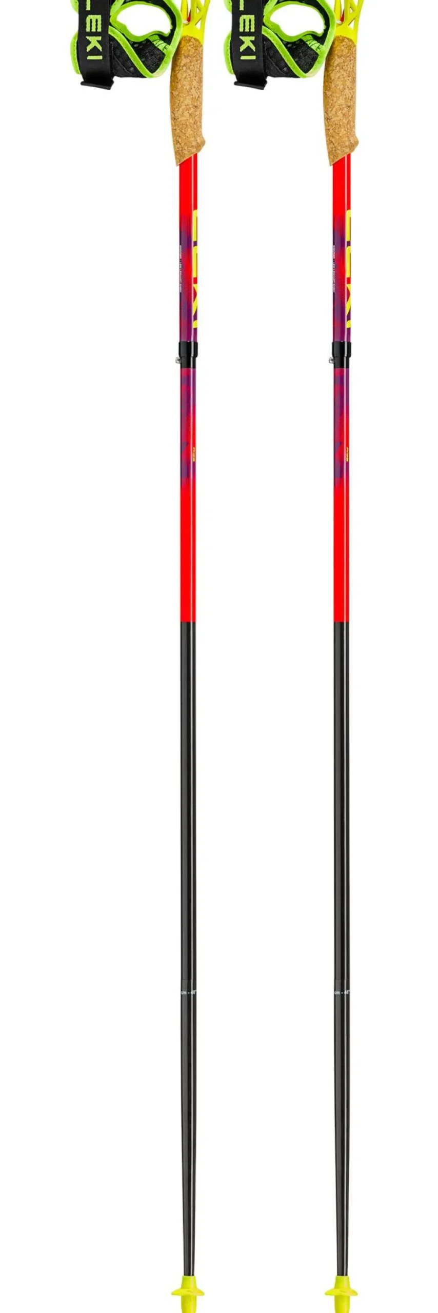 Bastoncini Leki Ultratrail Fx.One Bright Red Violet Neon Yellow
