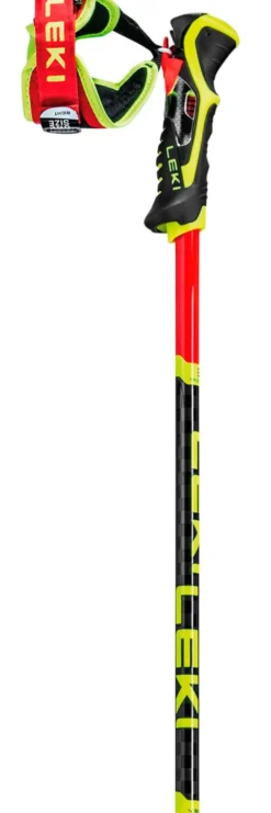 Bastoncini Leki Venom Sl 3D Bright Red Black Neonyellow