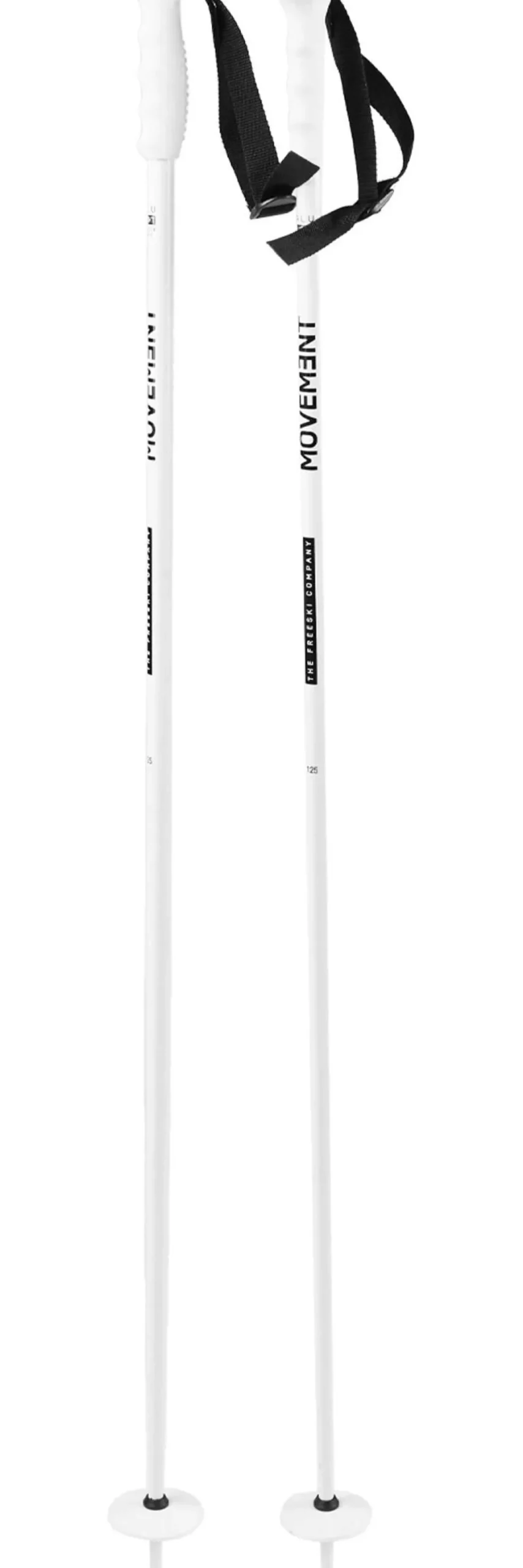 Bastoncini Movement Branded Alu White