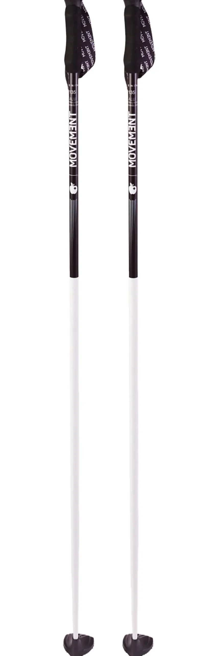 Bastoncini Movement Race Pro Alu Black Grey