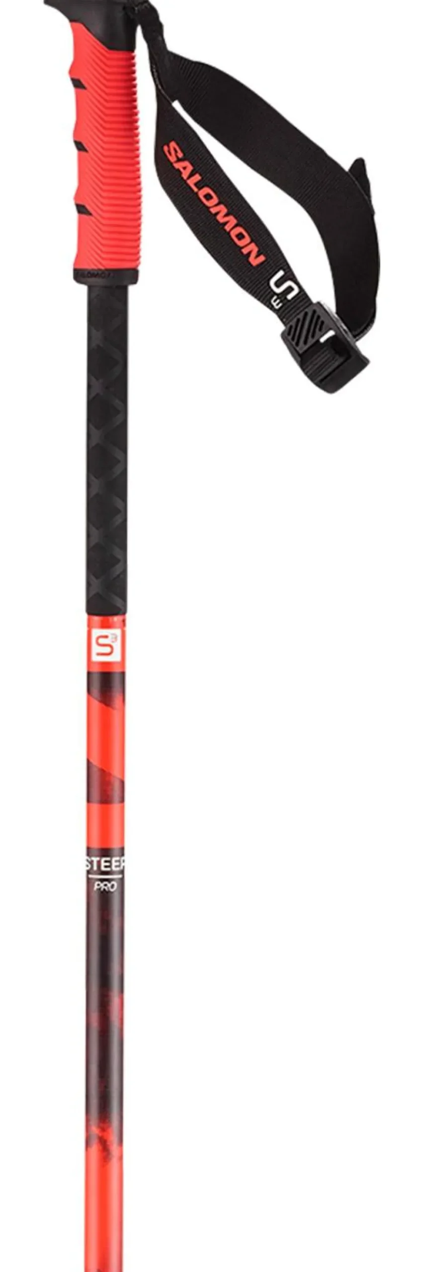 Bastoncini Salomon Steep Pro S3 Black Nasturtium