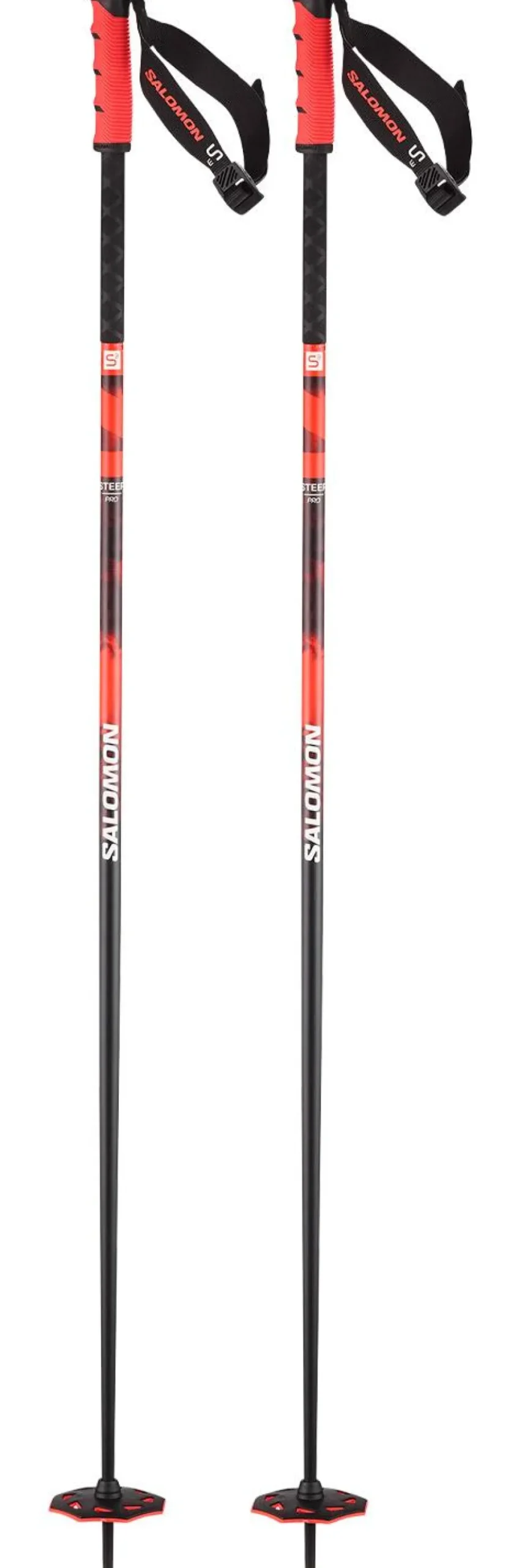 Bastoncini Salomon Steep Pro S3 Black Nasturtium