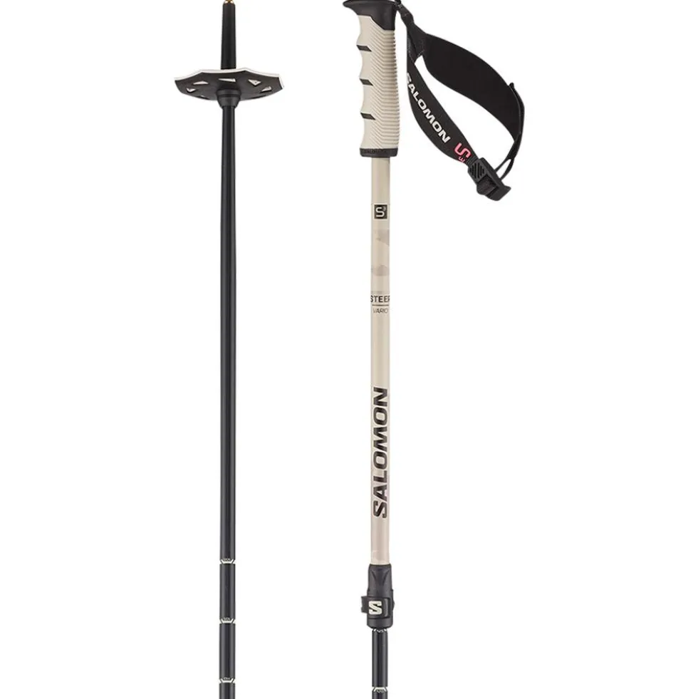 Bastoncini Salomon Steep Vario S3 (100-135cm) Rainy Day