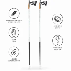 Bastoncini TSL Tactil C100 Cork Spike Silver