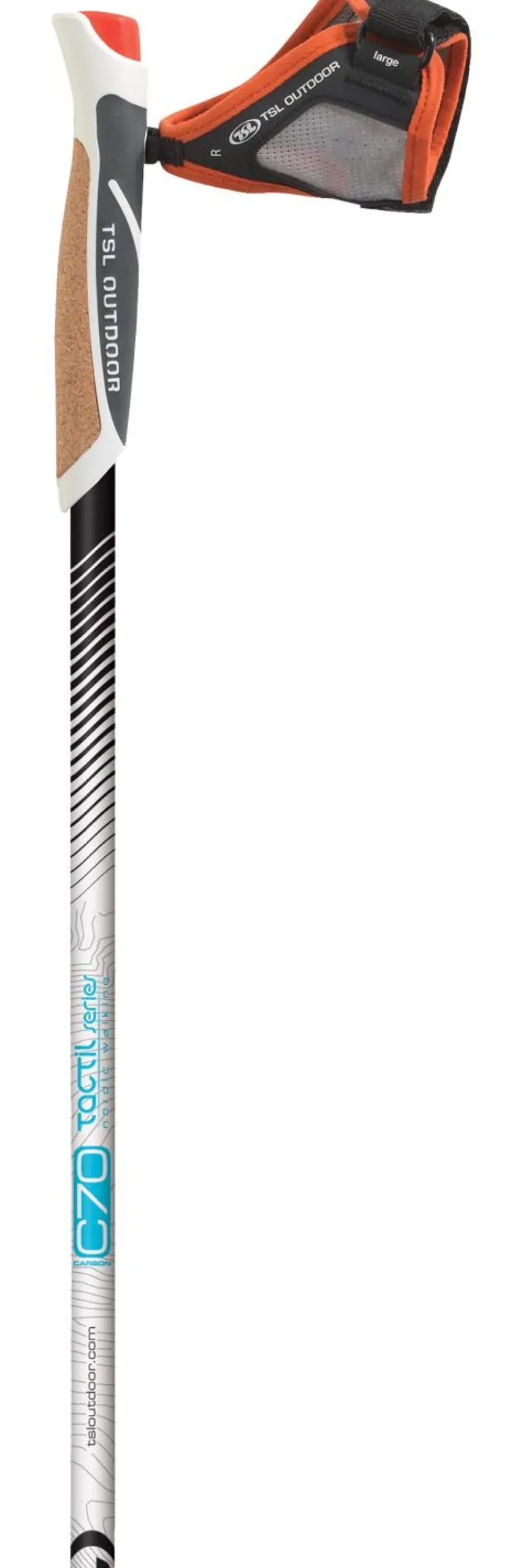 Bastoncini TSL Tactil C70 Cork Spike Black Blue