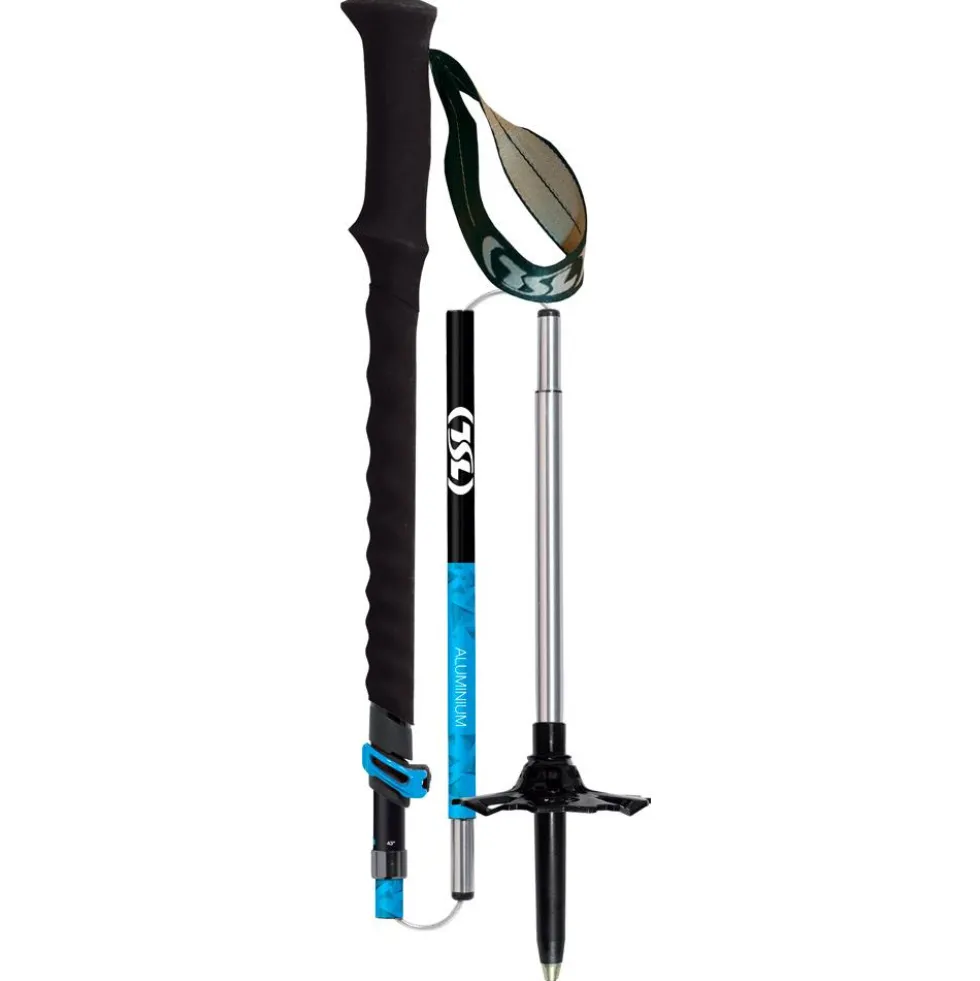 Bastoncini TSL Tour Alu 5 Cross Twist Black Blue