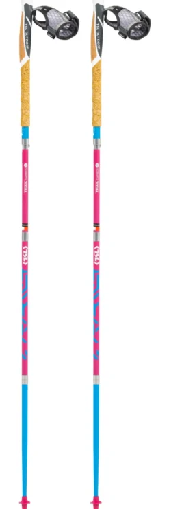 Bastoncini TSL Trail Carbon 4 Cork Cross Short Flamingo