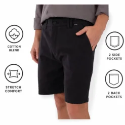 Bermudas Hurley Icon Regular 19' Black