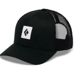 Berretto Black Diamond Bd Trucker Hat Black White Icon Patch