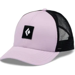 Berretto Black Diamond Bd Trucker Hat Soft Lilac Black Icon Patch