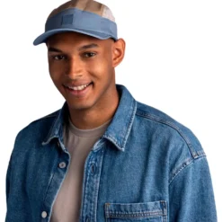 Berretto Buff 5 Panel Go Cap Domus Steel
