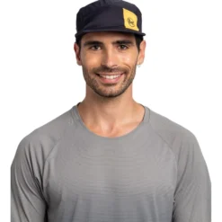 Berretto Buff 5 Panel Go Cap Logo Black