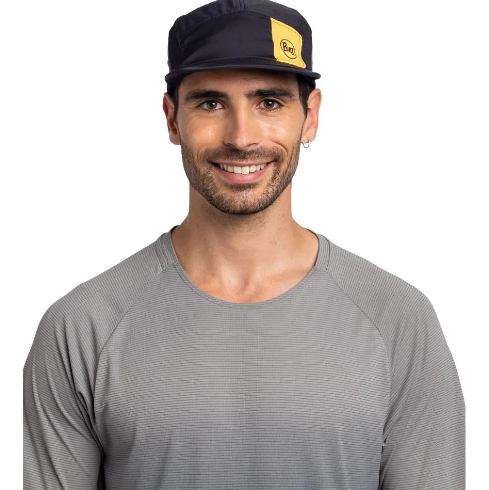 Berretto Buff 5 Panel Go Cap Logo Black