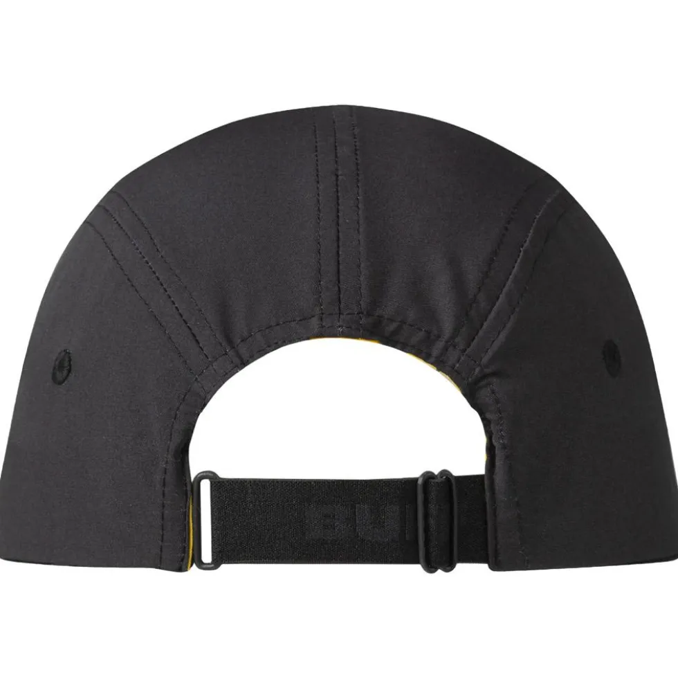 Berretto Buff 5 Panel Go Cap Logo Black