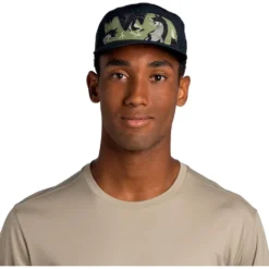 Berretto Buff 5 Panel Go Cap Rub Chomp Black