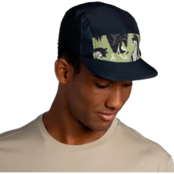 Berretto Buff 5 Panel Go Cap Rub Chomp Black