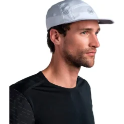Berretto Buff 5 Panel Go Cap Solid White