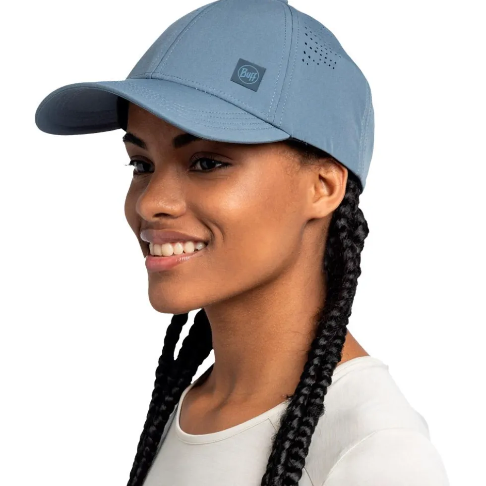 Berretto Buff Summit Cap Solid Stone Blue