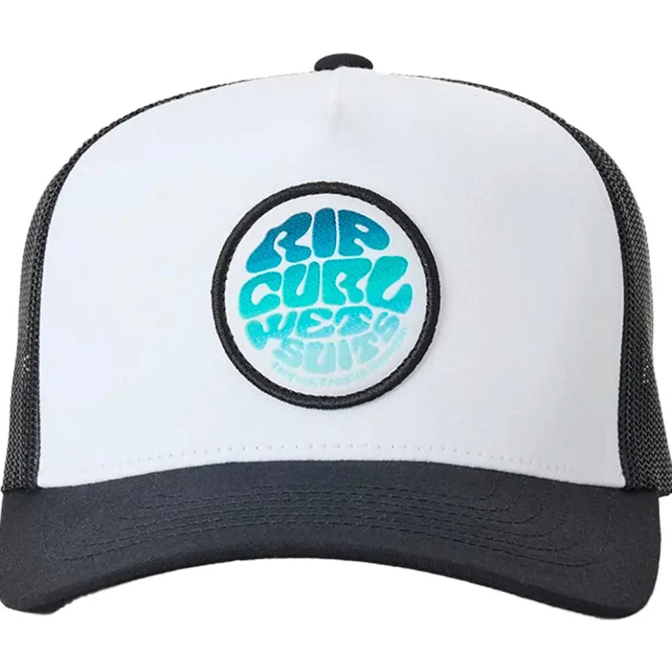 Berretto Rip Curl Wetsuit Icon Trucker Black White