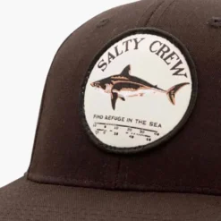 Berretto Salty Crew Bruce 6 Panel Kids Black