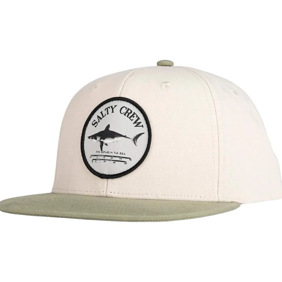 Berretto Salty Crew Bruce 6 Panel Kids Wax Fern