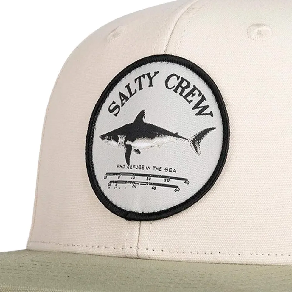 Berretto Salty Crew Bruce 6 Panel Kids Wax Fern