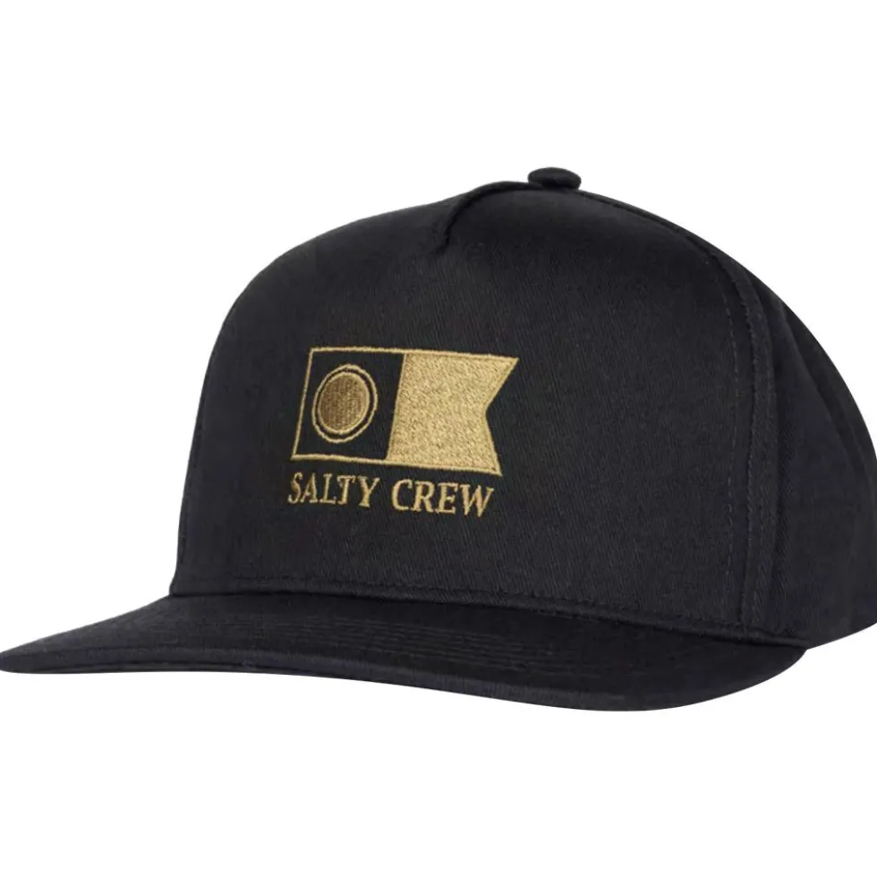 Berretto Salty Crew Flagship 5 Panel Black