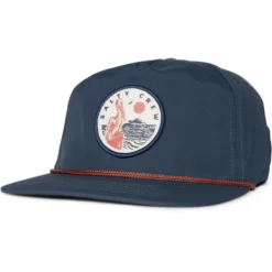 Berretto Salty Crew Stake Out 5 Panel Bluefin