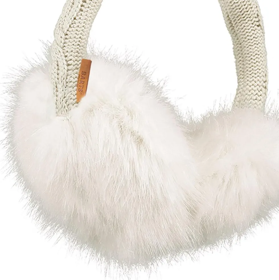 Berretto sci Barts Fur Earmuffs White
