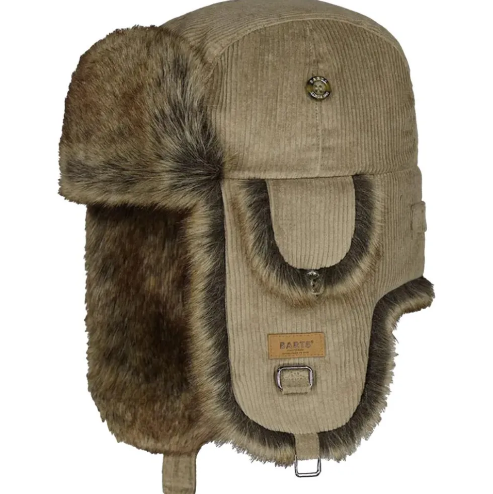 Berretto sci Barts Rib Bomber Sand
