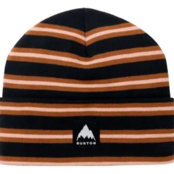 Berretto sci Burton Recycled Kactusbunch Tall Beanie True Black Stripes