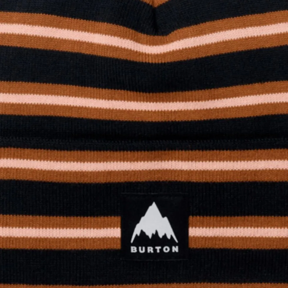 Berretto sci Burton Recycled Kactusbunch Tall Beanie True Black Stripes
