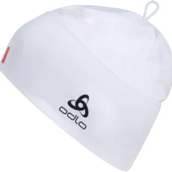 Berretto sci di fondo Odlo Polyknit Fan Warm Hat White France