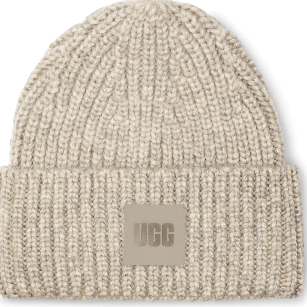 Berretto sci UGG Chunky Rib Light Grey