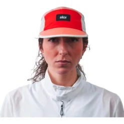 Berretto Vaga Pacer Cap Flame Red Coral Dust Grey