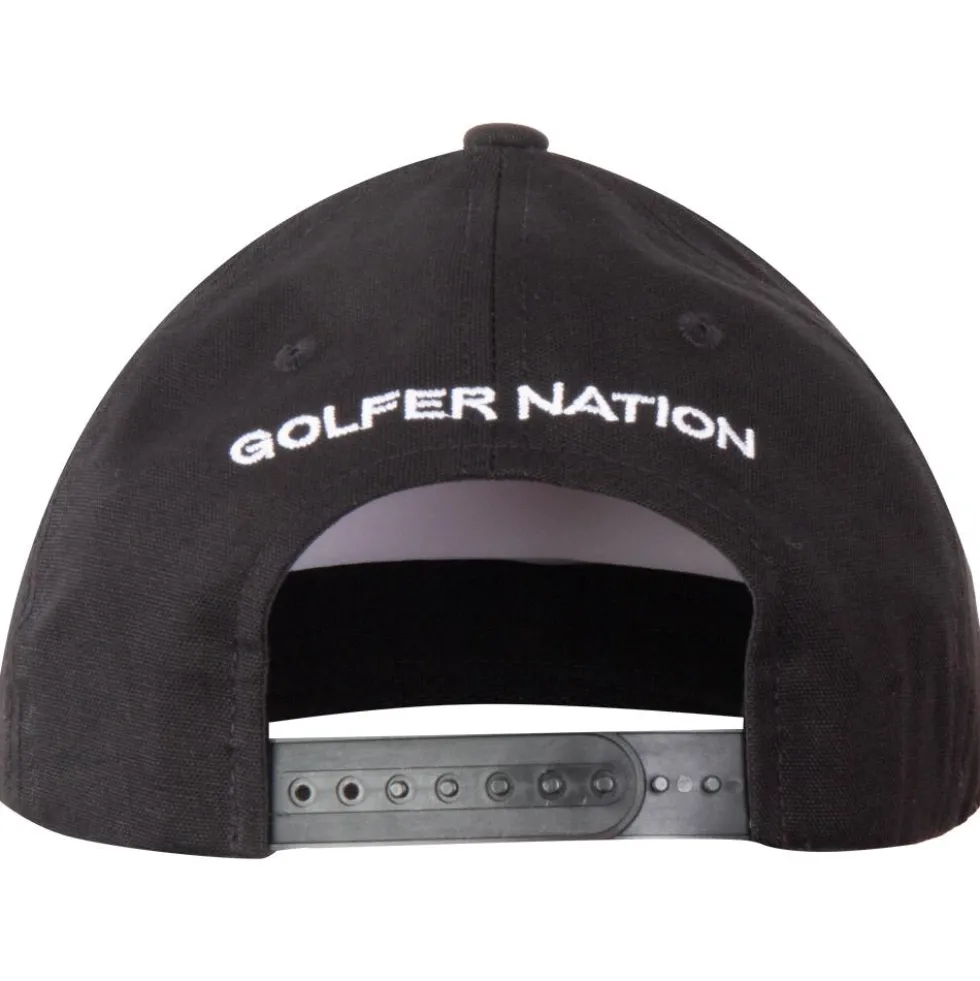 Berretto Watts Golfer Nation X Black
