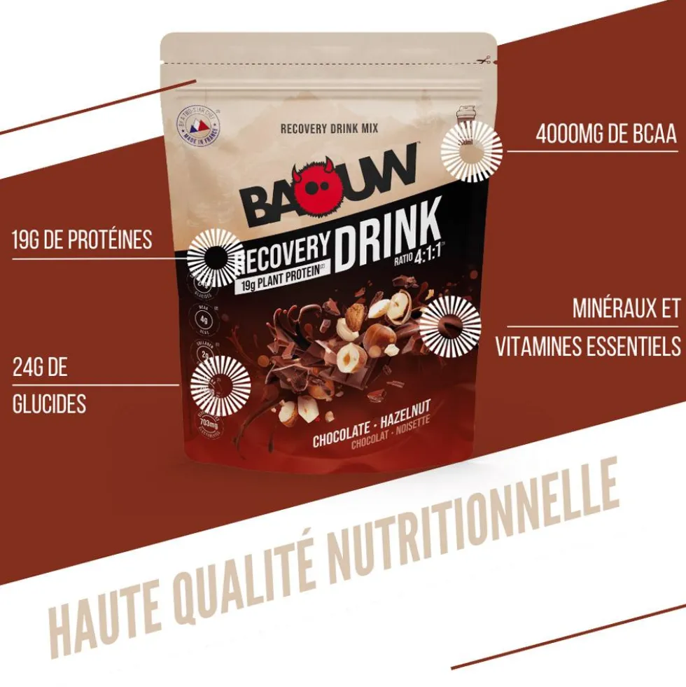 Bevi Baouw Boisson De Récupération Chocolat Noisette