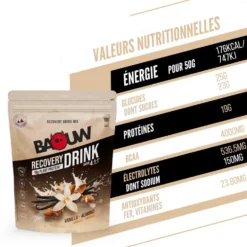 Bevi Baouw Boisson De Récupération Vanille Amanade