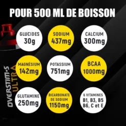 Bevi Overstims Hydrixir Ultra 400 g. Thé Pêche