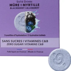 Bevi Qwetch Solid Drinks Bio (x3) Mûre & Myrtille