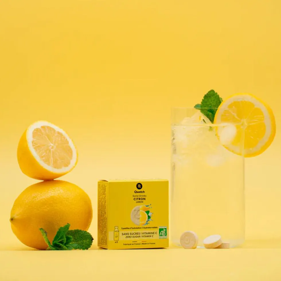 Bevi Qwetch Solid Drinks Bio (x3) Citron