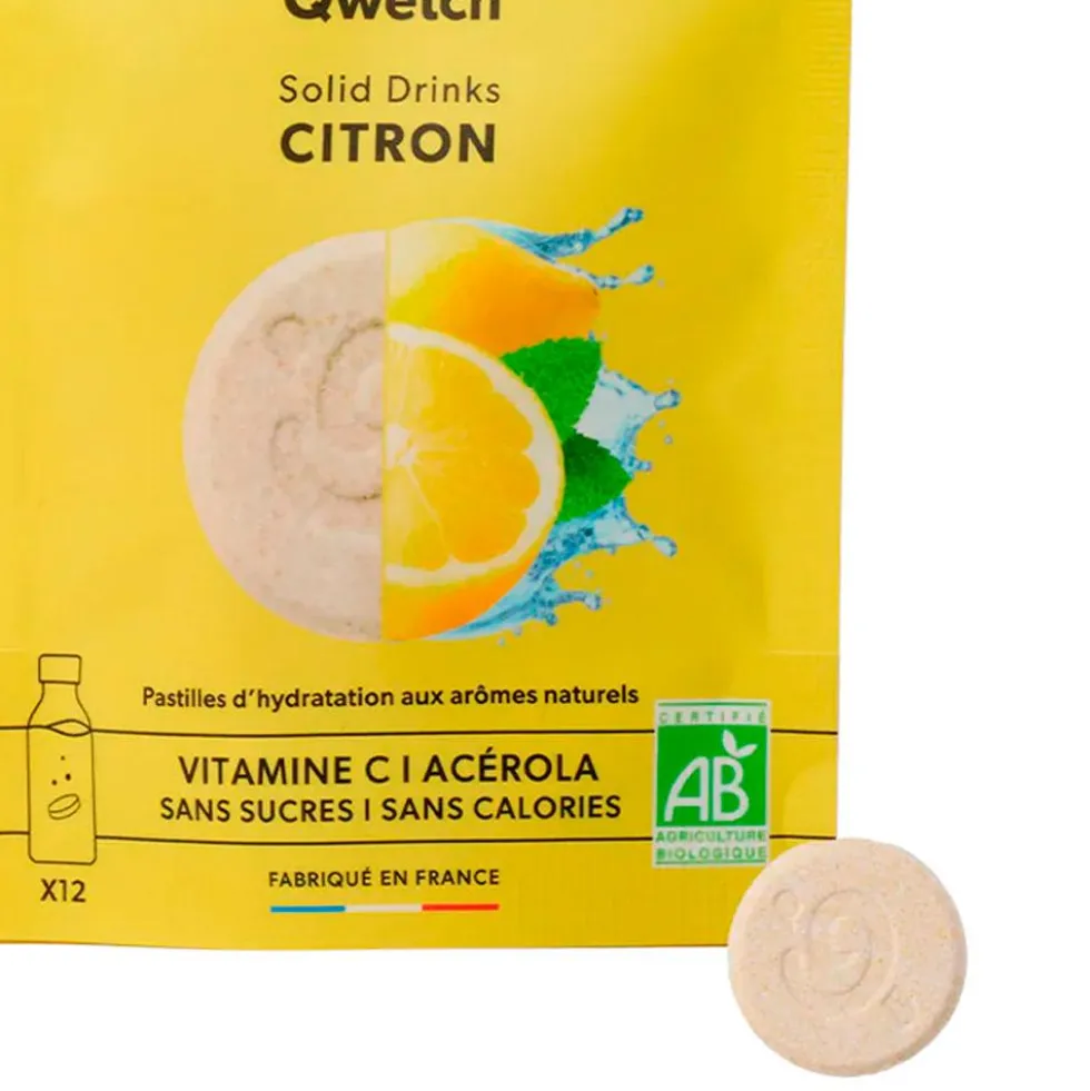 Bevi Qwetch Solid Drinks Bio (x12) Citron