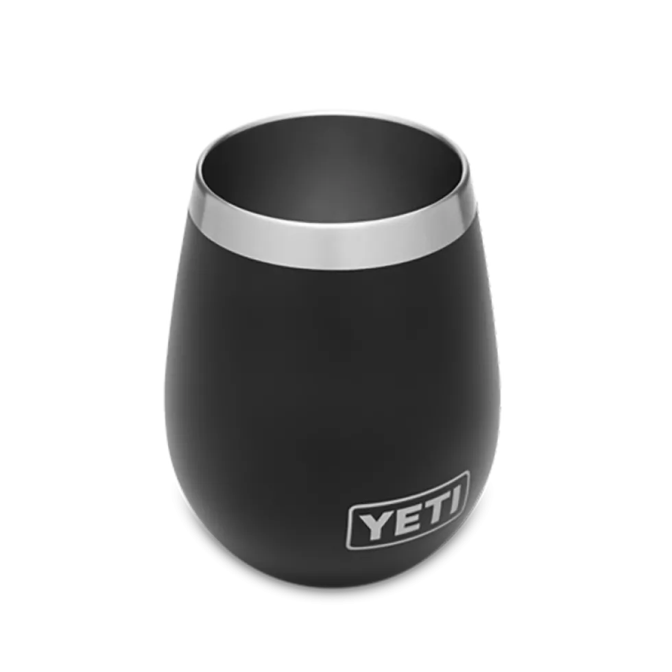 Bicchieri Yeti Rambler 10 Oz Wine Tumbler Black