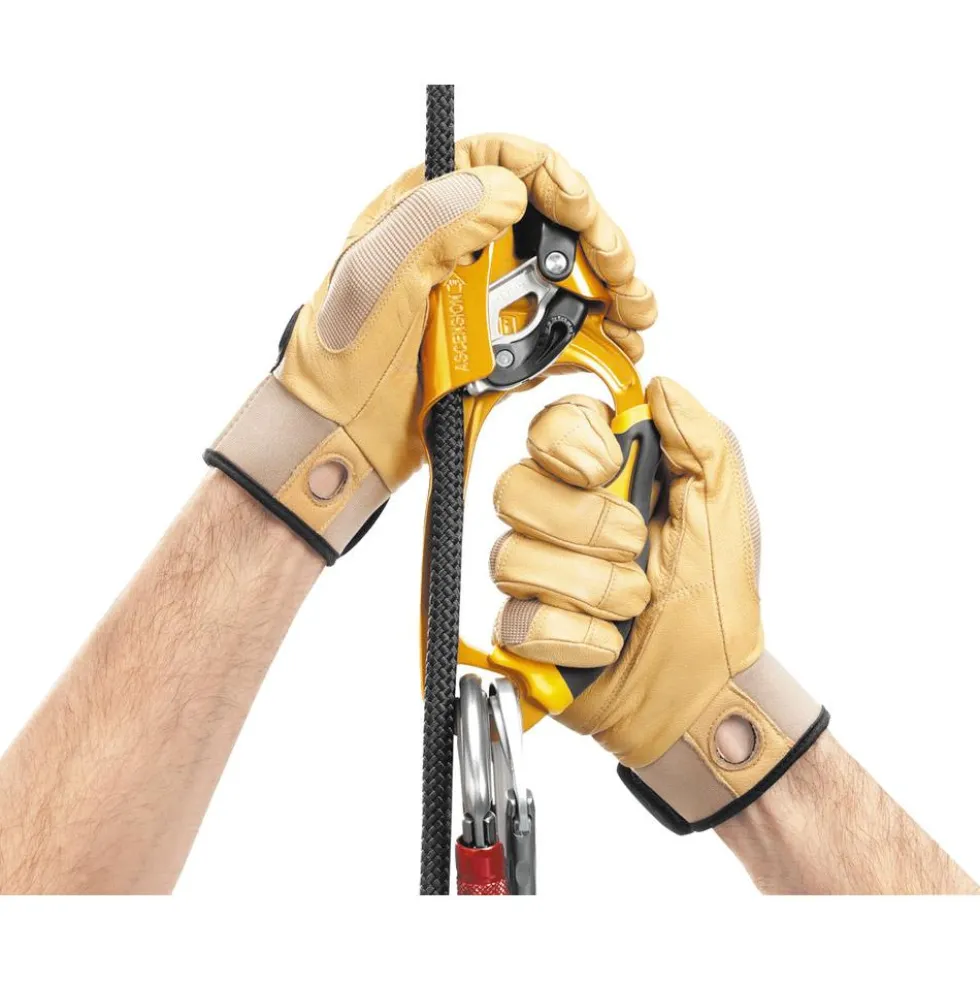 Bloccanti Petzl Ascension Droite Jaune