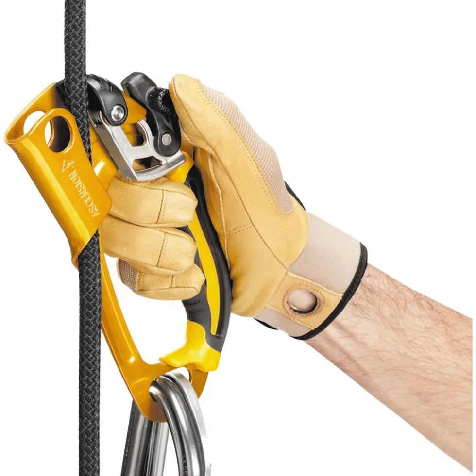 Bloccanti Petzl Ascension Droite Jaune