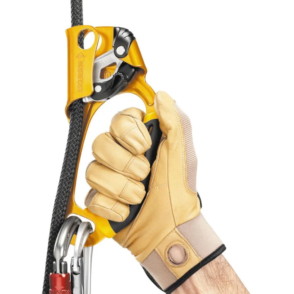 Bloccanti Petzl Ascension Droite Jaune
